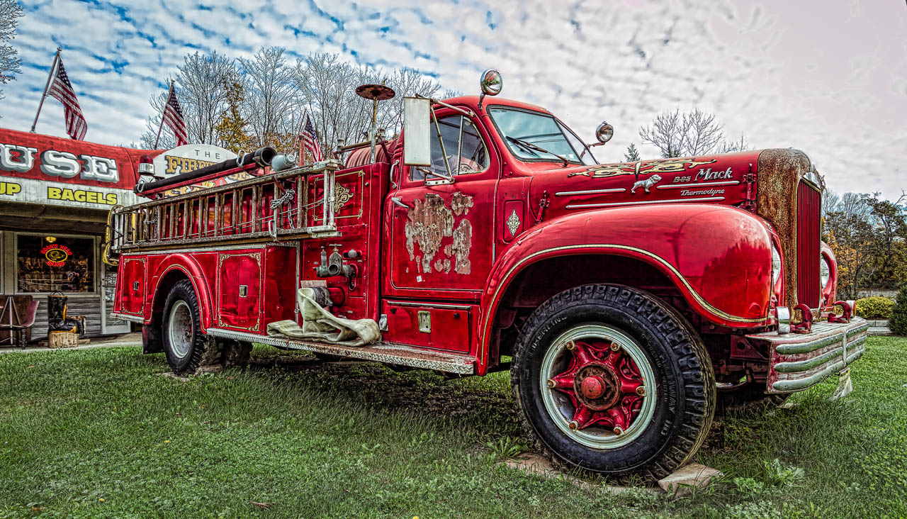 Old Firetruck on route 206